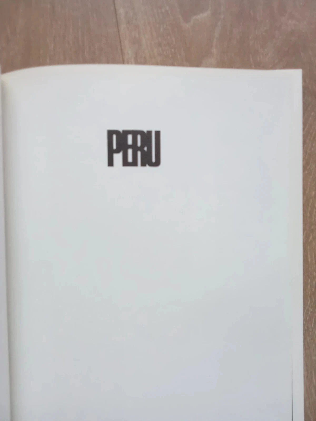 Peru, de Francisco Hidalgo